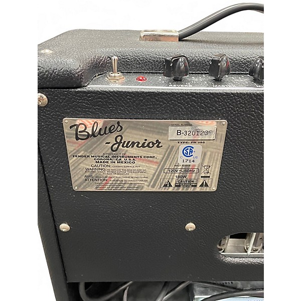 Used Fender Blues Junior 15W 1x12 Tube Guitar Combo Amp