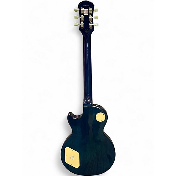 Used Epiphone Les Paul Classic Blue Burst Solid Body Electric Guitar