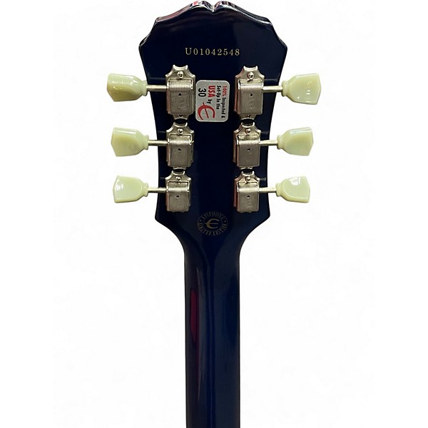 Used Epiphone Les Paul Classic Blue Burst Solid Body Electric Guitar