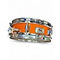 Used Pearl 10X4 Power Piccolo Snare Orange Drum