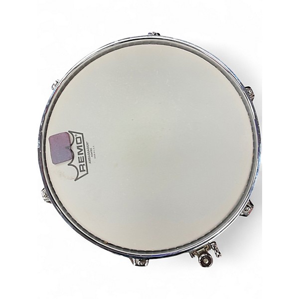 Used Pearl 10X4 Power Piccolo Snare Orange Drum