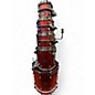 Used Mapex 5 Piece Saturn Evolution Tuscan Red Drum Kit thumbnail