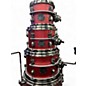 Used Mapex 5 Piece Saturn Evolution Tuscan Red Drum Kit
