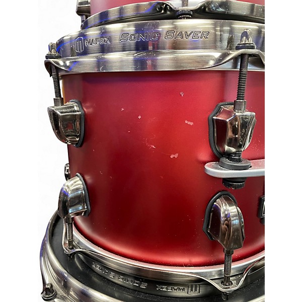 Used Mapex 5 Piece Saturn Evolution Tuscan Red Drum Kit