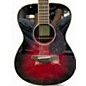 Used Yamaha FS830 Candy Red Burst Acoustic Guitar