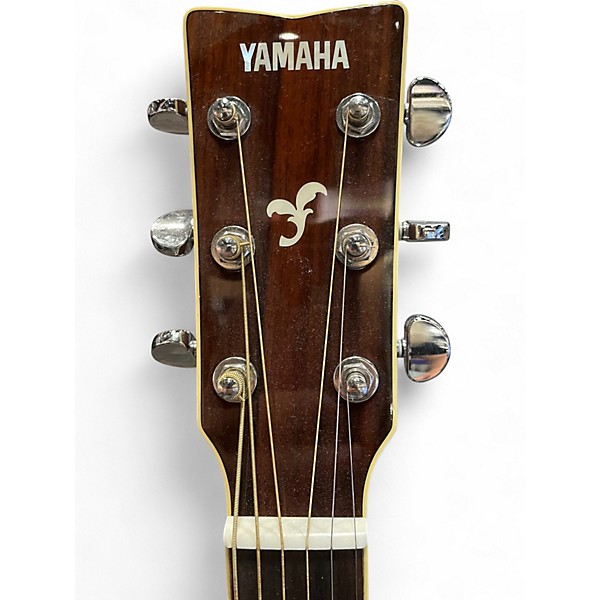 Used Yamaha FS830 Candy Red Burst Acoustic Guitar