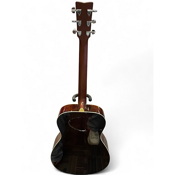 Used Yamaha FS830 Candy Red Burst Acoustic Guitar