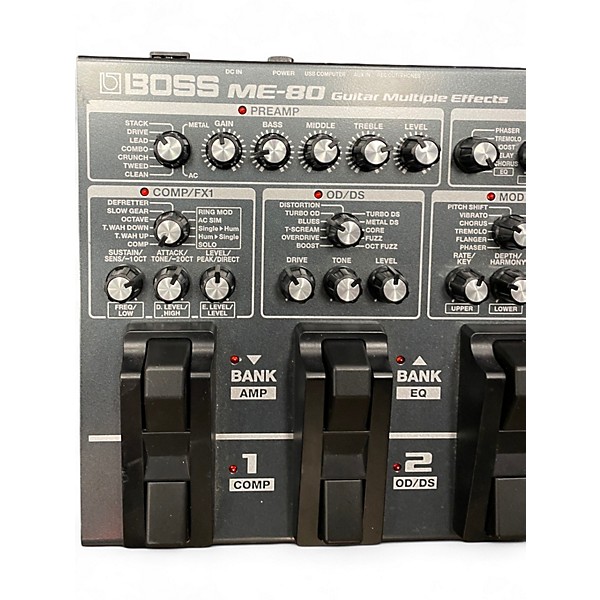 Used BOSS ME80 Guitar Multi Effect Processor