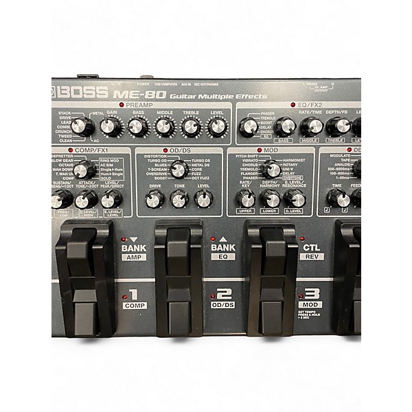 Used BOSS ME80 Guitar Multi Effect Processor