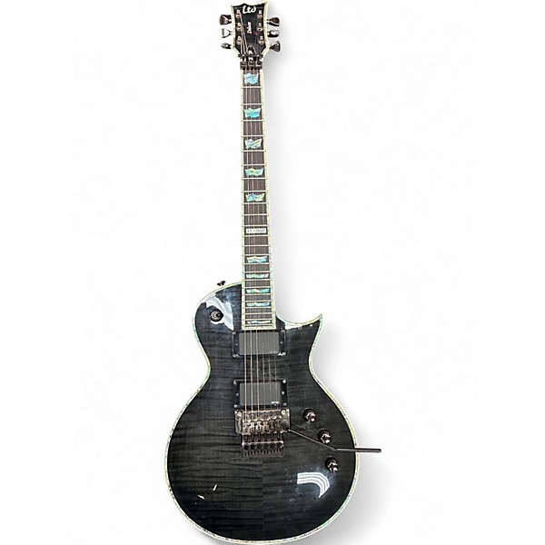 Used ESP LTD EC1000 Deluxe Black Solid Body Electric Guitar