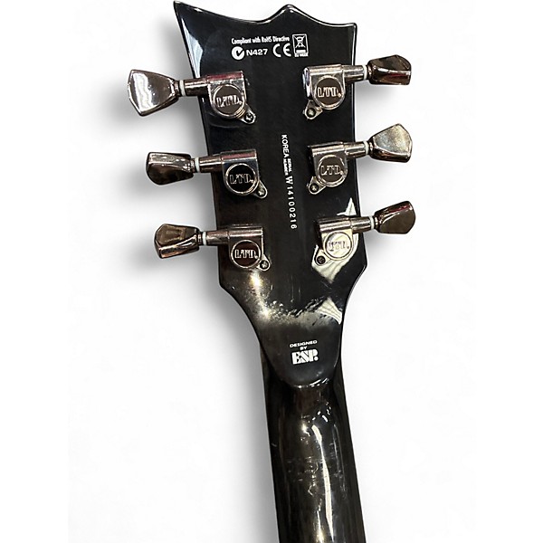 Used ESP LTD EC1000 Deluxe Black Solid Body Electric Guitar