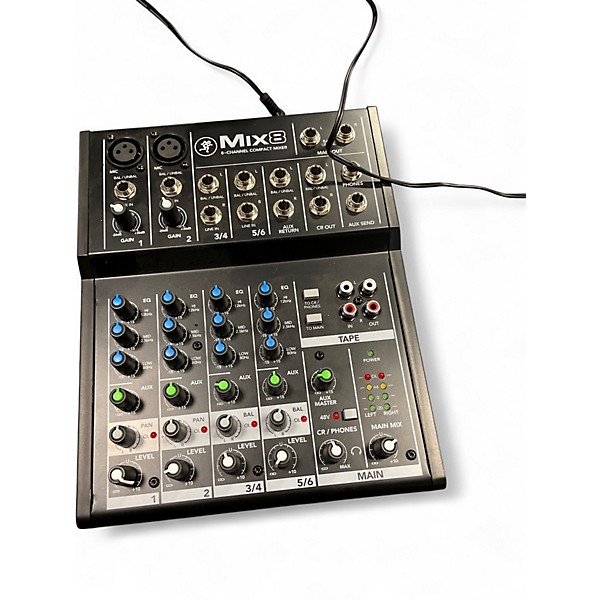 Used Mackie Mix8 Unpowered Mixer