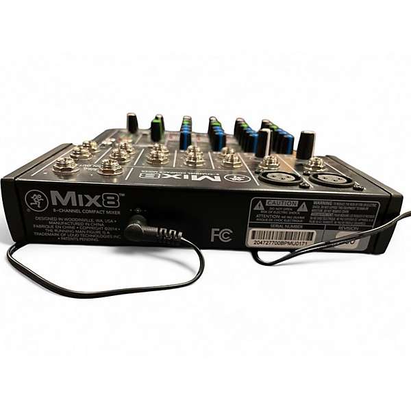 Used Mackie Mix8 Unpowered Mixer