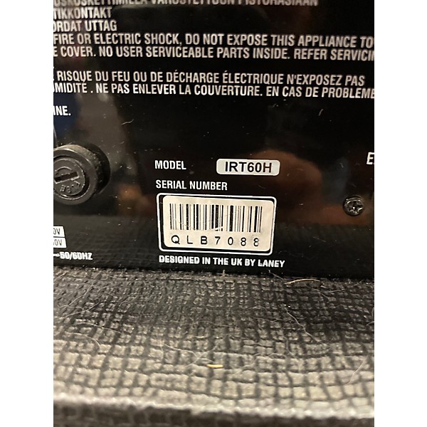 Used Laney IRT60H Ironheart Tube Guitar Amp Head
