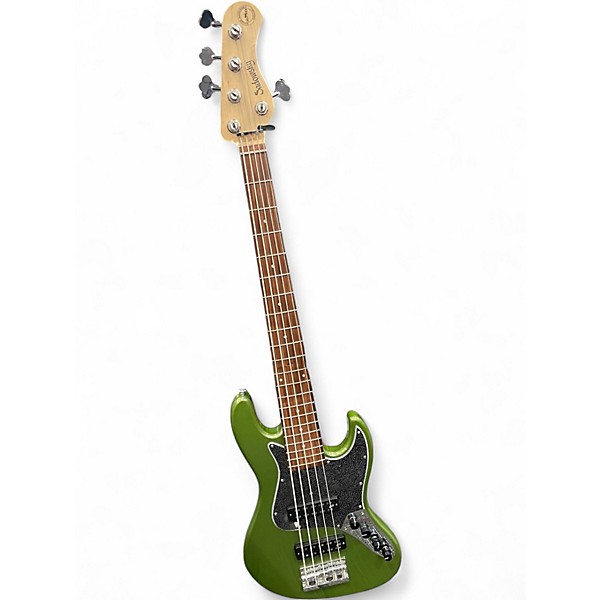 Used Sadowsky METRO EXPRESS Sage Green Metallic Electric Bass Guitar