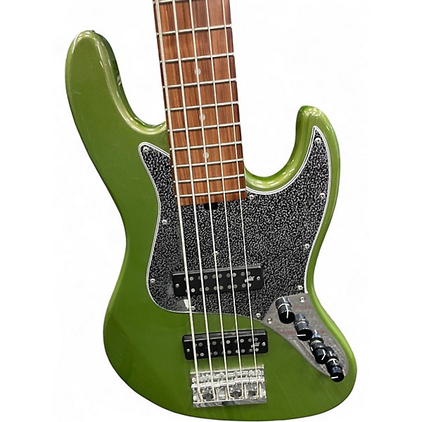 Used Sadowsky METRO EXPRESS Sage Green Metallic Electric Bass Guitar