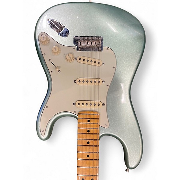 Used Fender American Professional II Stratocaster Mystic Surf Green Solid Body Electric Guitar