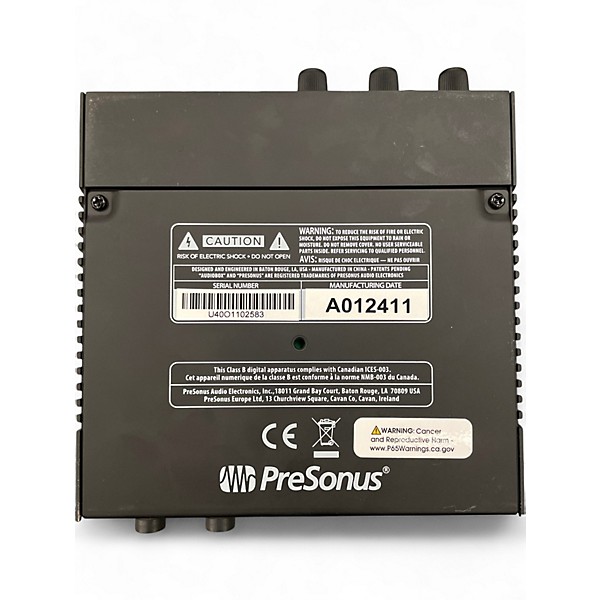 Used PreSonus Audiobox USB 96 Audio Interface