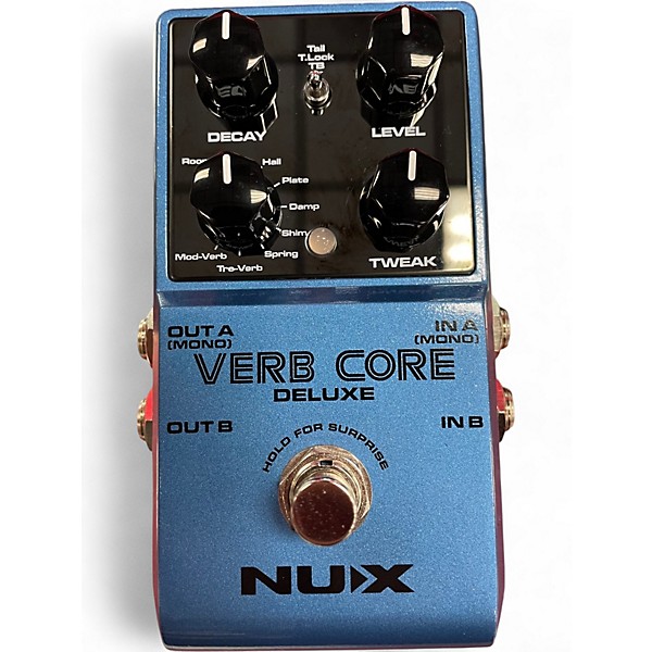Used NUX Verb Core Deluxe Effect Pedal