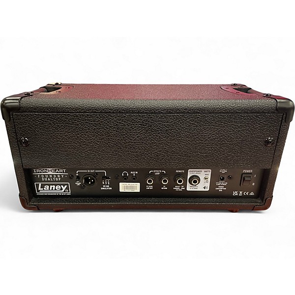 Used Laney Ironheart Foundry Dualtop 60 watt Solid State Guitar Amp Head