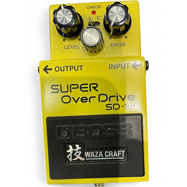 Used BOSS SD-1W Effect Pedal