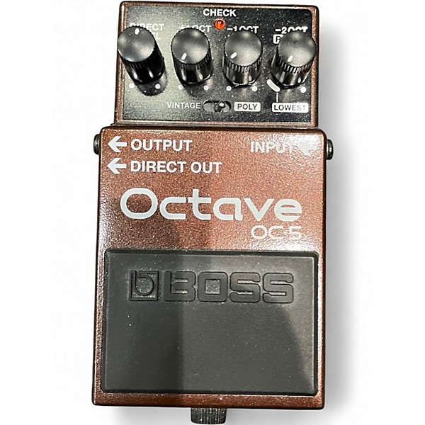 Used BOSS OC5 Effect Pedal