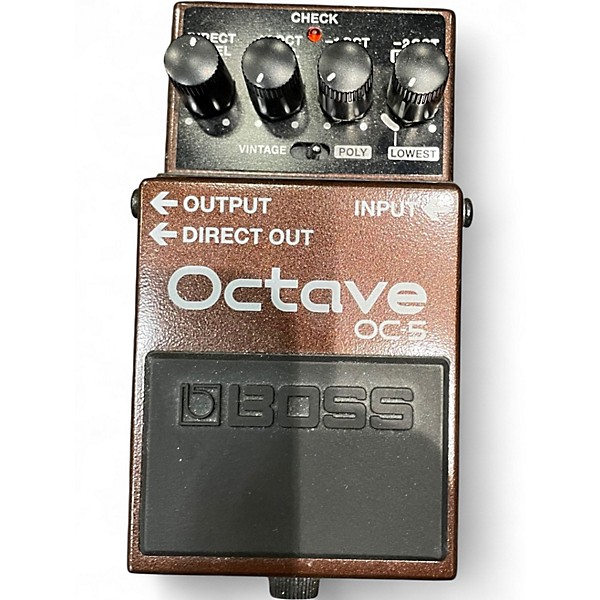 Used BOSS OC5 Effect Pedal