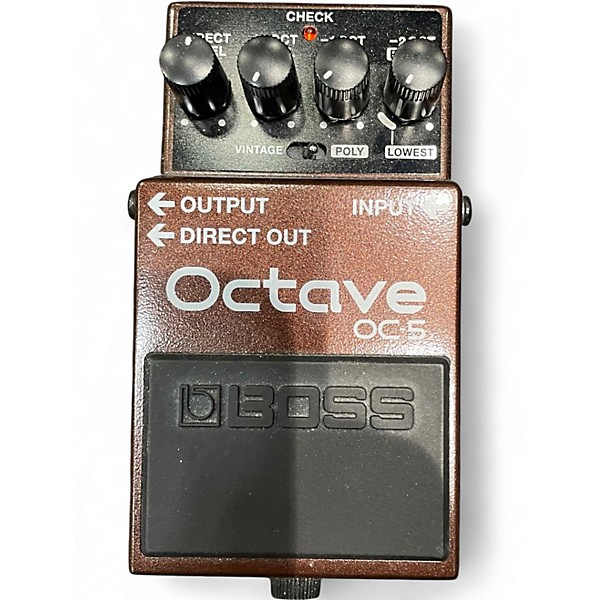 Used BOSS OC5 Effect Pedal