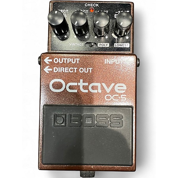 Used BOSS OC5 Effect Pedal