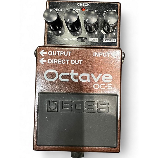 Used BOSS OC5 Effect Pedal