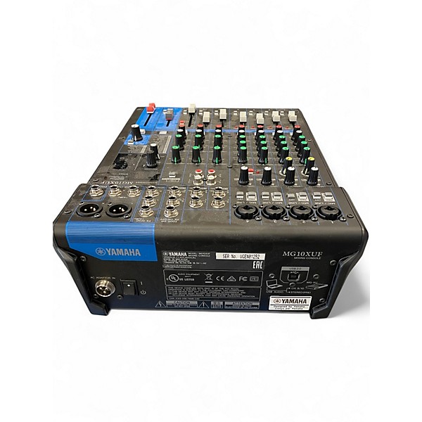 Used Yamaha MG10XU 10 Channel Mixer with Effects Unpowered Mixer
