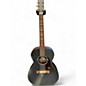 Used Gretsch Guitars JIM DANDY CONCERT DELTOLUXE Gunmetal Gray Acoustic Electric Guitar thumbnail