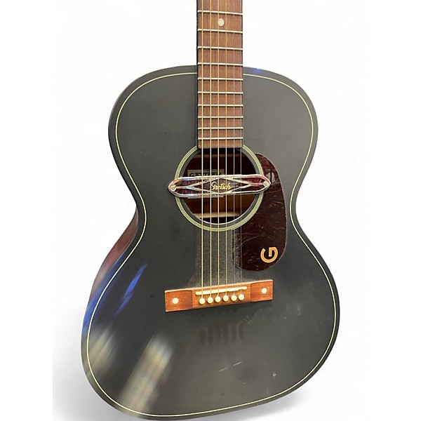 Used Gretsch Guitars JIM DANDY CONCERT DELTOLUXE Gunmetal Gray Acoustic Electric Guitar
