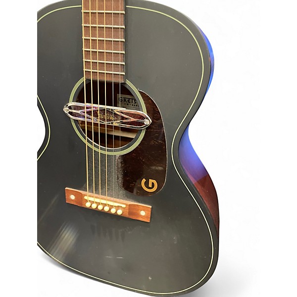 Used Gretsch Guitars JIM DANDY CONCERT DELTOLUXE Gunmetal Gray Acoustic Electric Guitar