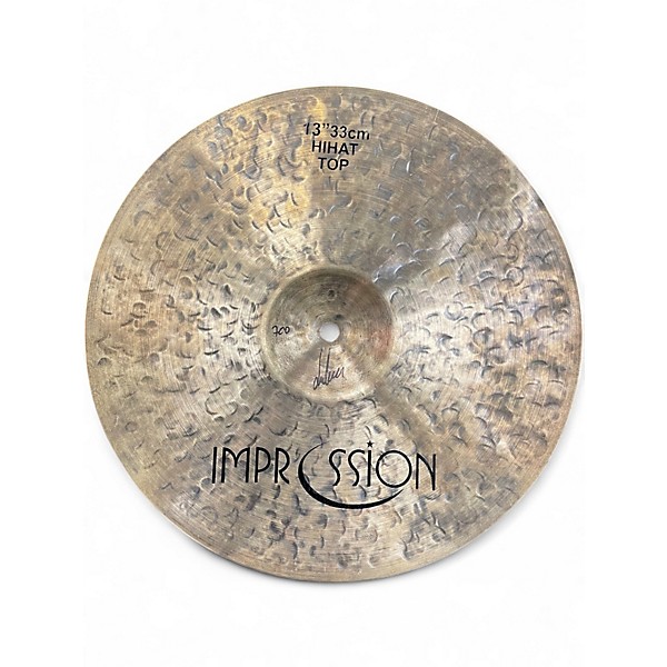 Used Impression 13in 13" Hi Hat Pair Cymbal