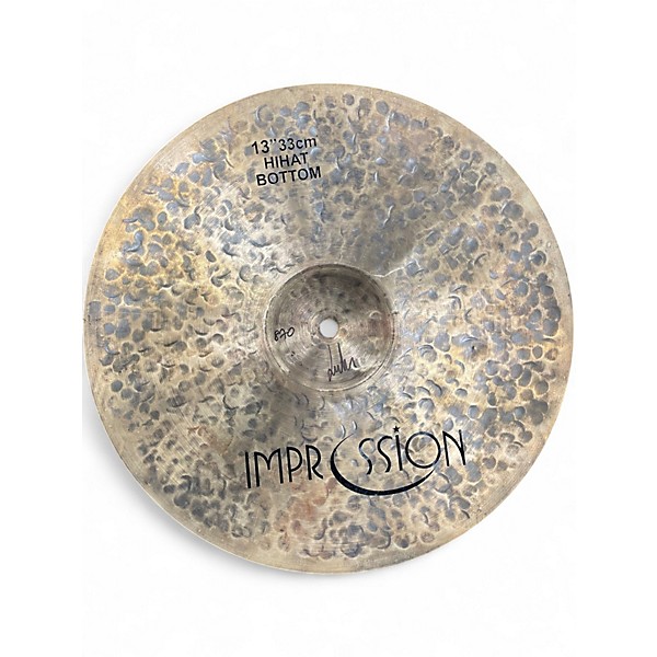 Used Impression 13in 13" Hi Hat Pair Cymbal