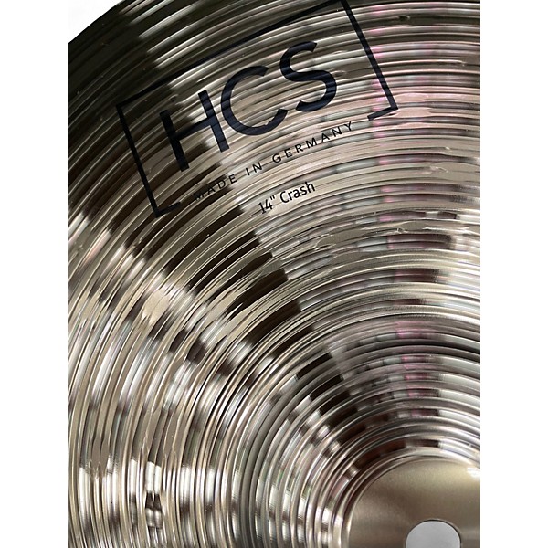 Used MEINL 14in HCS BASIC 4 PC CYMBAL SET Cymbal