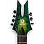 Used B.C. Rich ANDY JAMES SIGNATURE 7 STRING EVERTUNE Trans Green Solid Body Electric Guitar