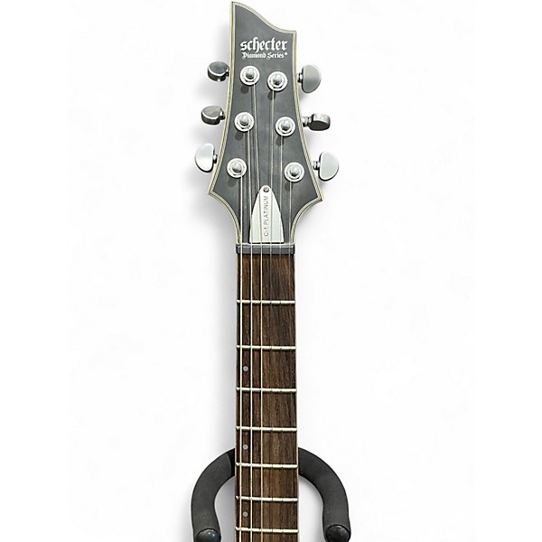 Used Schecter Guitar Research C1 Platinum Black Solid Body Electric Guitar