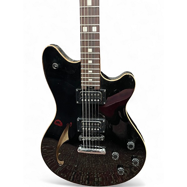 Used EVH SA126 Black Hollow Body Electric Guitar