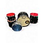 Used Pearl 5 Piece ROADSHOW BLACK Drum Kit thumbnail