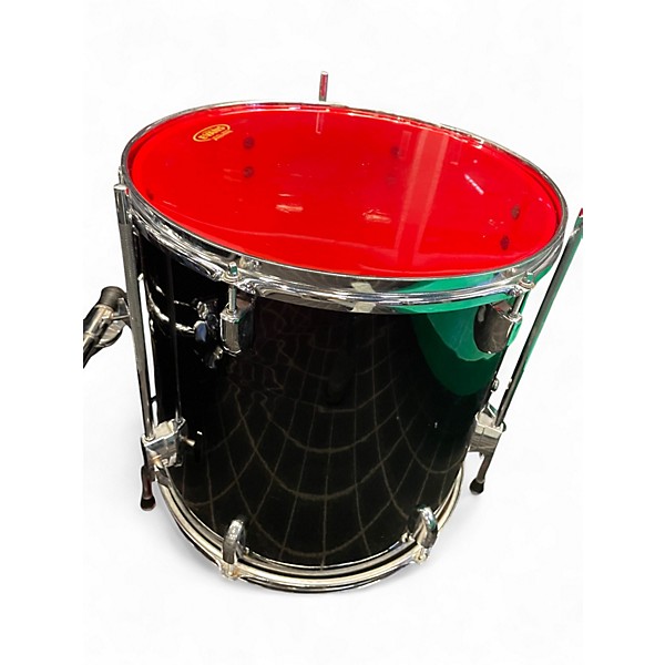 Used Pearl 5 Piece ROADSHOW BLACK Drum Kit