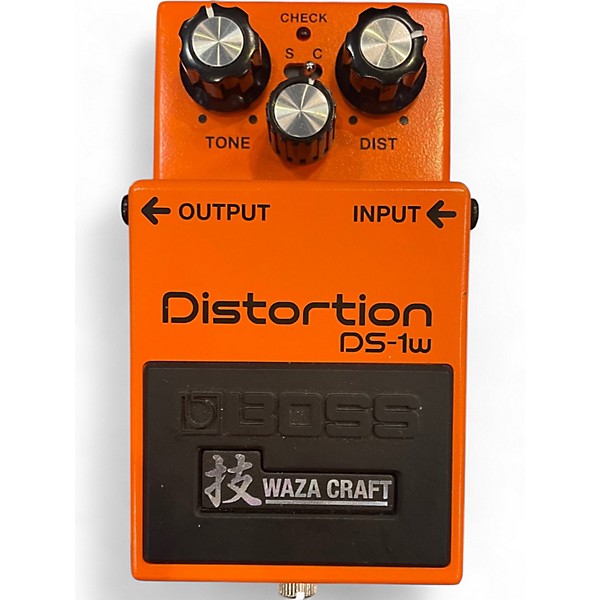 Used BOSS DS1W Effect Pedal