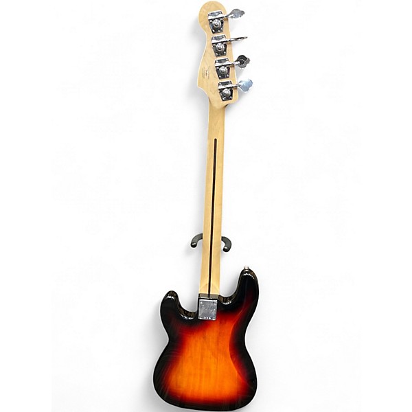 Used 2022 Squier Affinity Series PJ Bass triburst Electric Bass Guitar