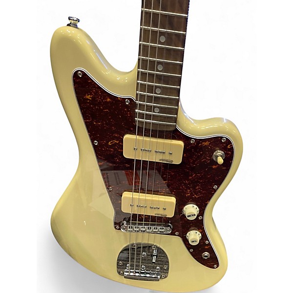 Used Vintage V65 jazz master Off white Solid Body Electric Guitar