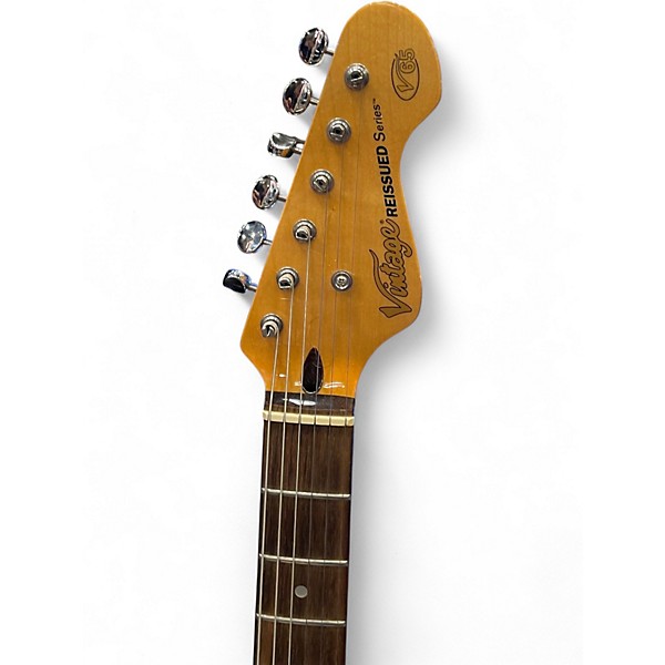 Used Vintage V65 jazz master Off white Solid Body Electric Guitar