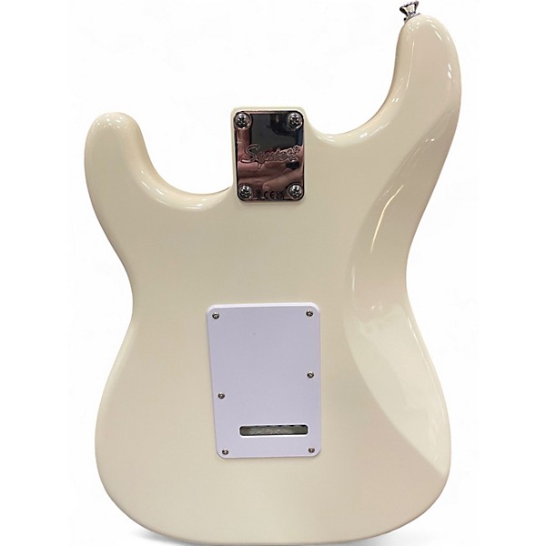 Used Squier Affinity Stratocaster Olympic White Solid Body Electric Guitar