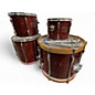 Used Pearl 4 Piece Export RED NATURAL Drum Kit thumbnail