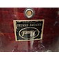Used Pearl 4 Piece Export RED NATURAL Drum Kit