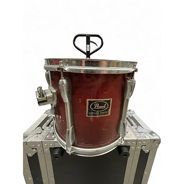 Used Pearl 4 Piece Export RED NATURAL Drum Kit